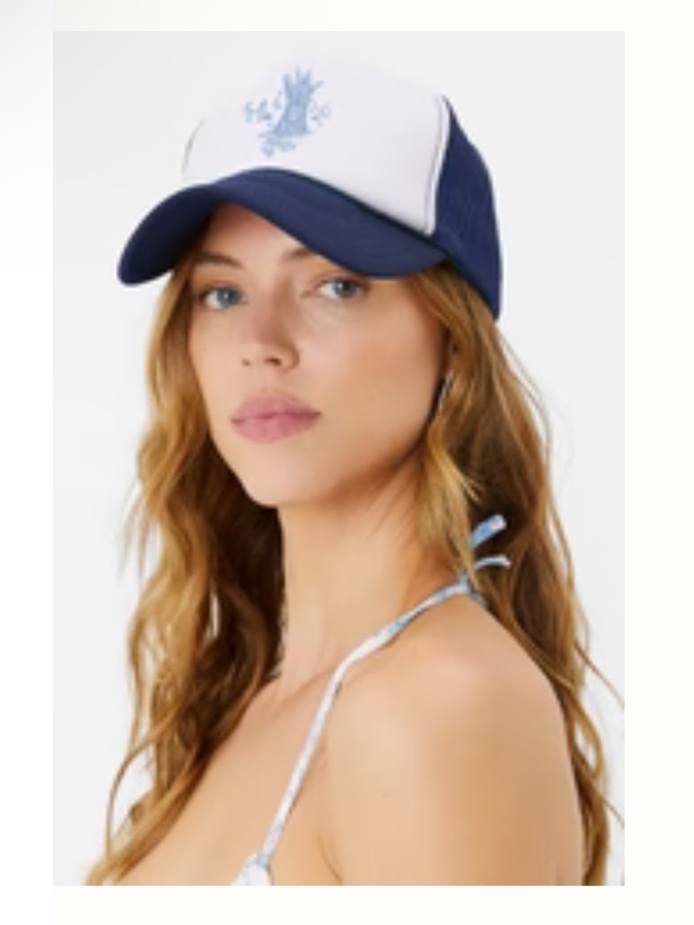 Frankie's Bikinis Gigi Hadid Fawn One-Piece Milkmaid Hat Bandana Scarf Swimsuit - Picture 5 of 16
